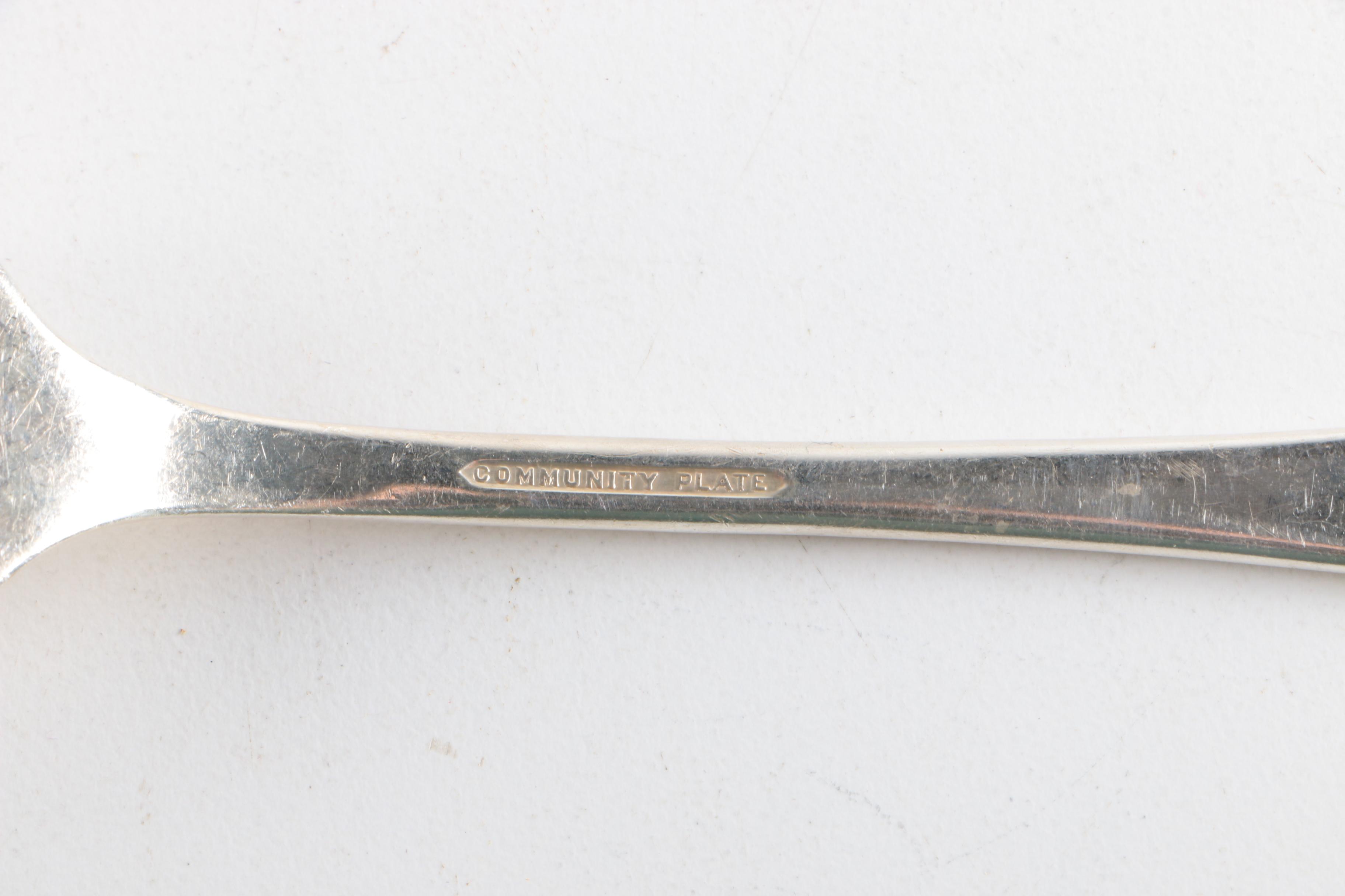 Community "Lady Hamilton" Silver Plate Flatware Set