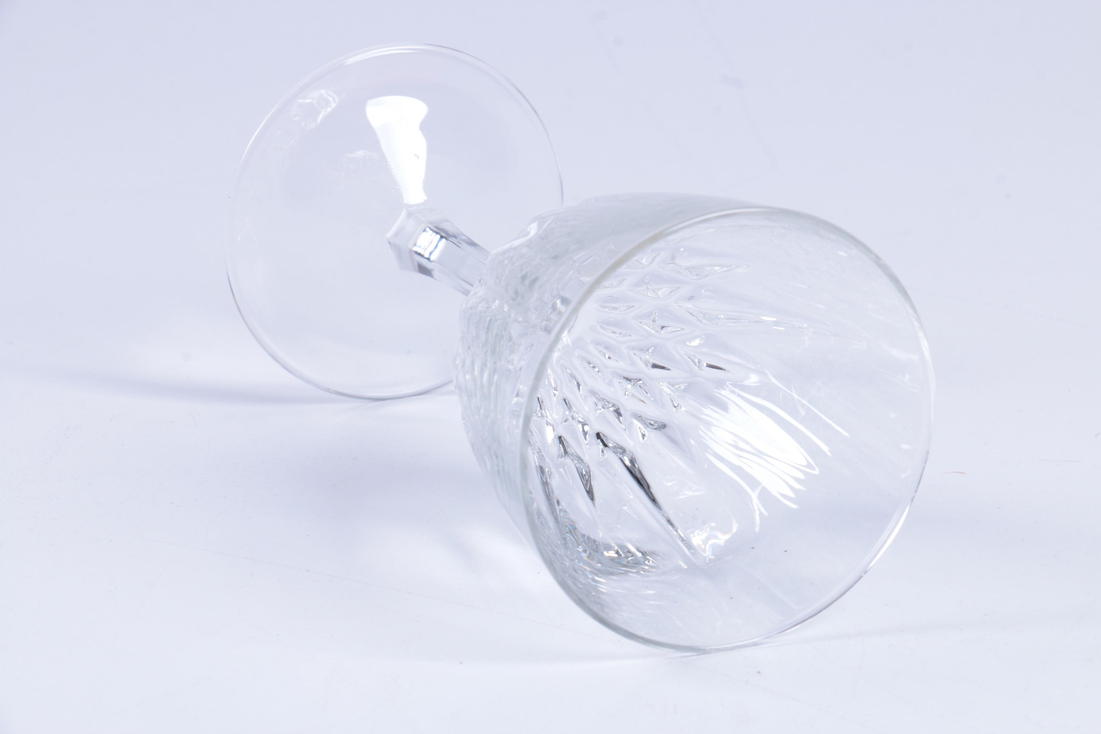 French Crystal Wine Glasses