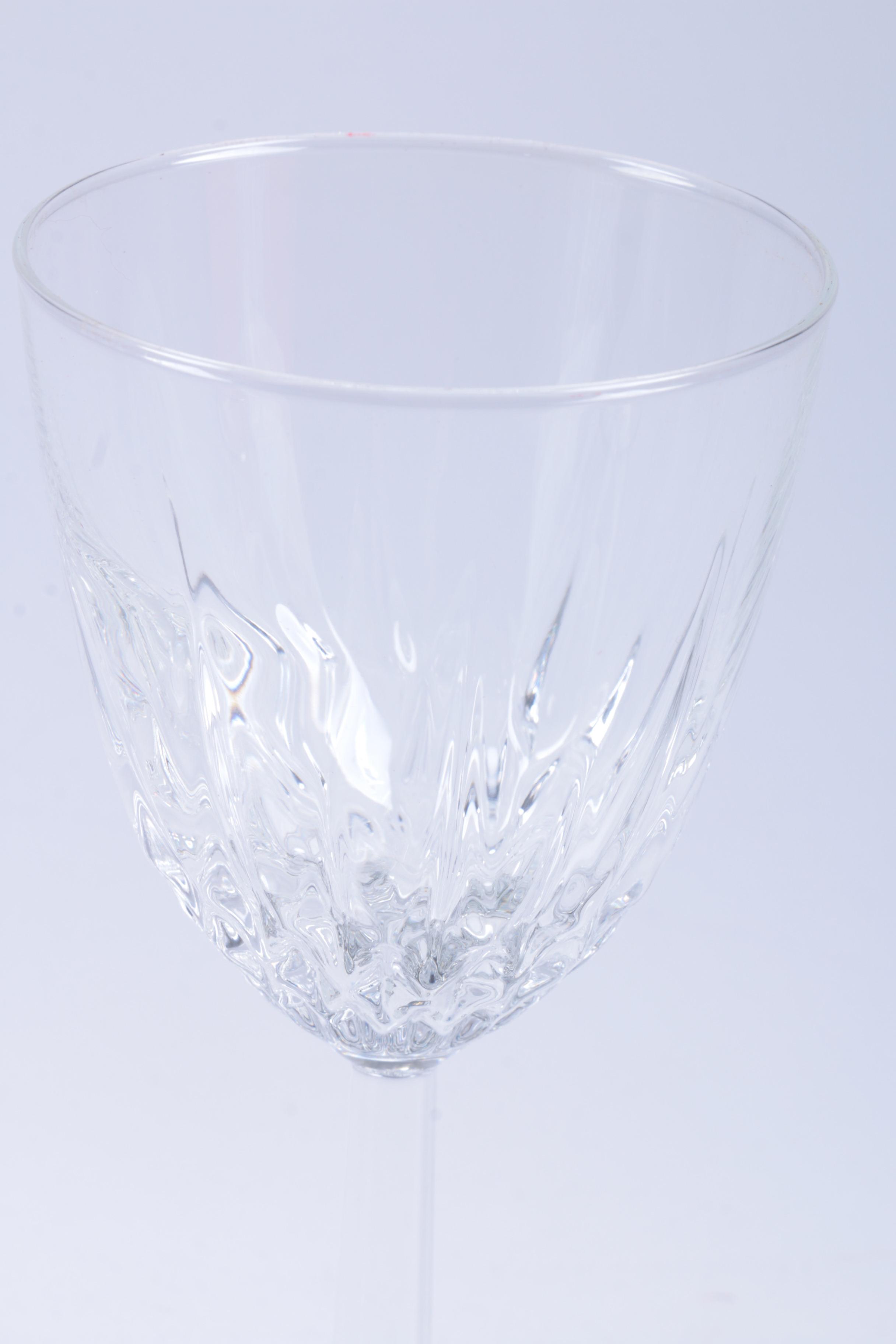 French Crystal Wine Glasses