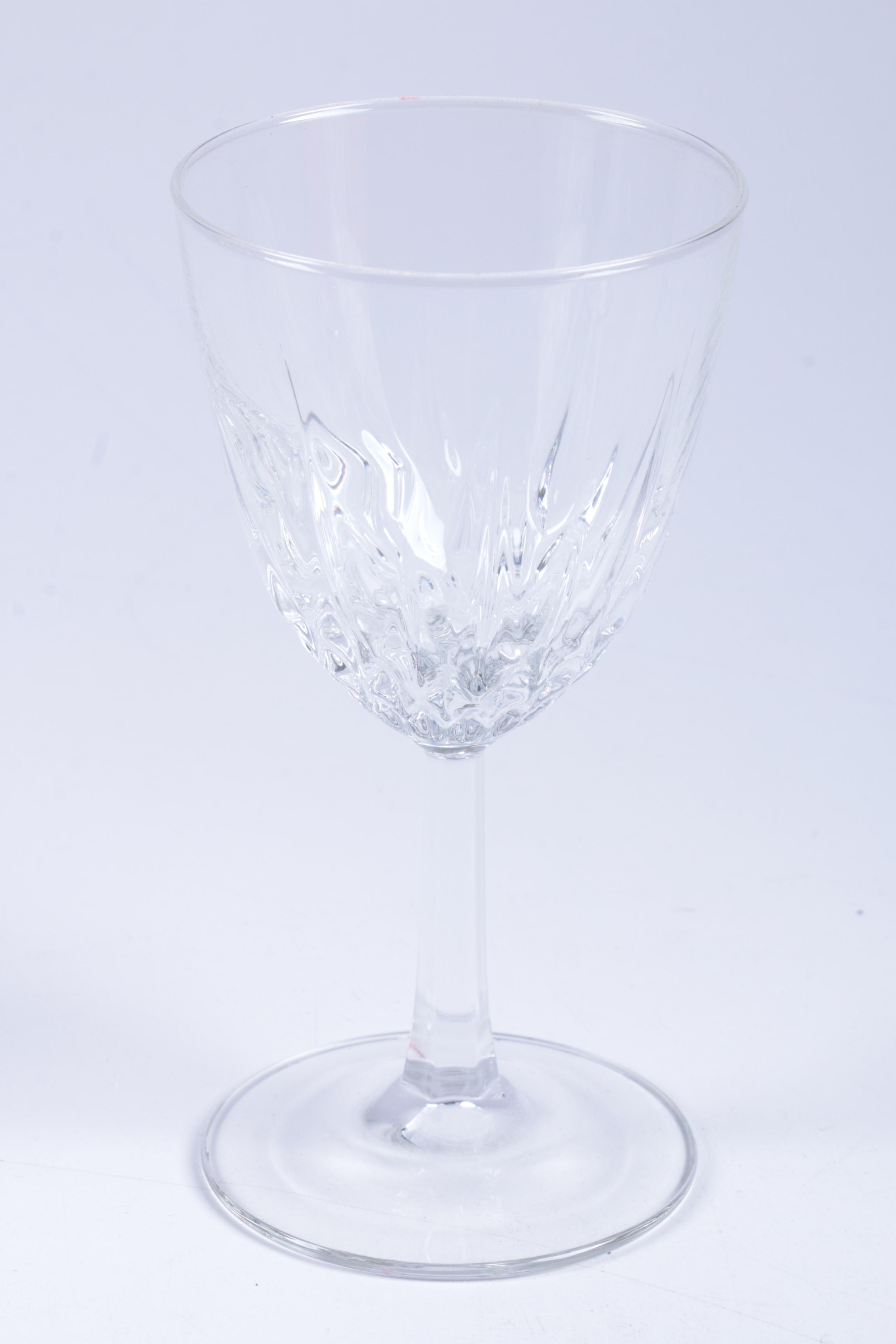 French Crystal Wine Glasses