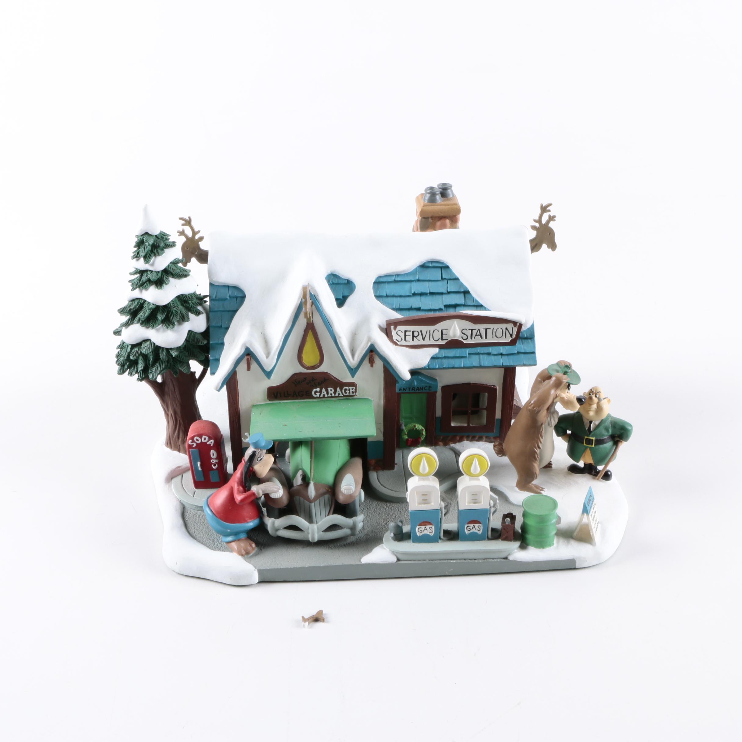 Disney Winter Wonderland "North Pole Service Station"