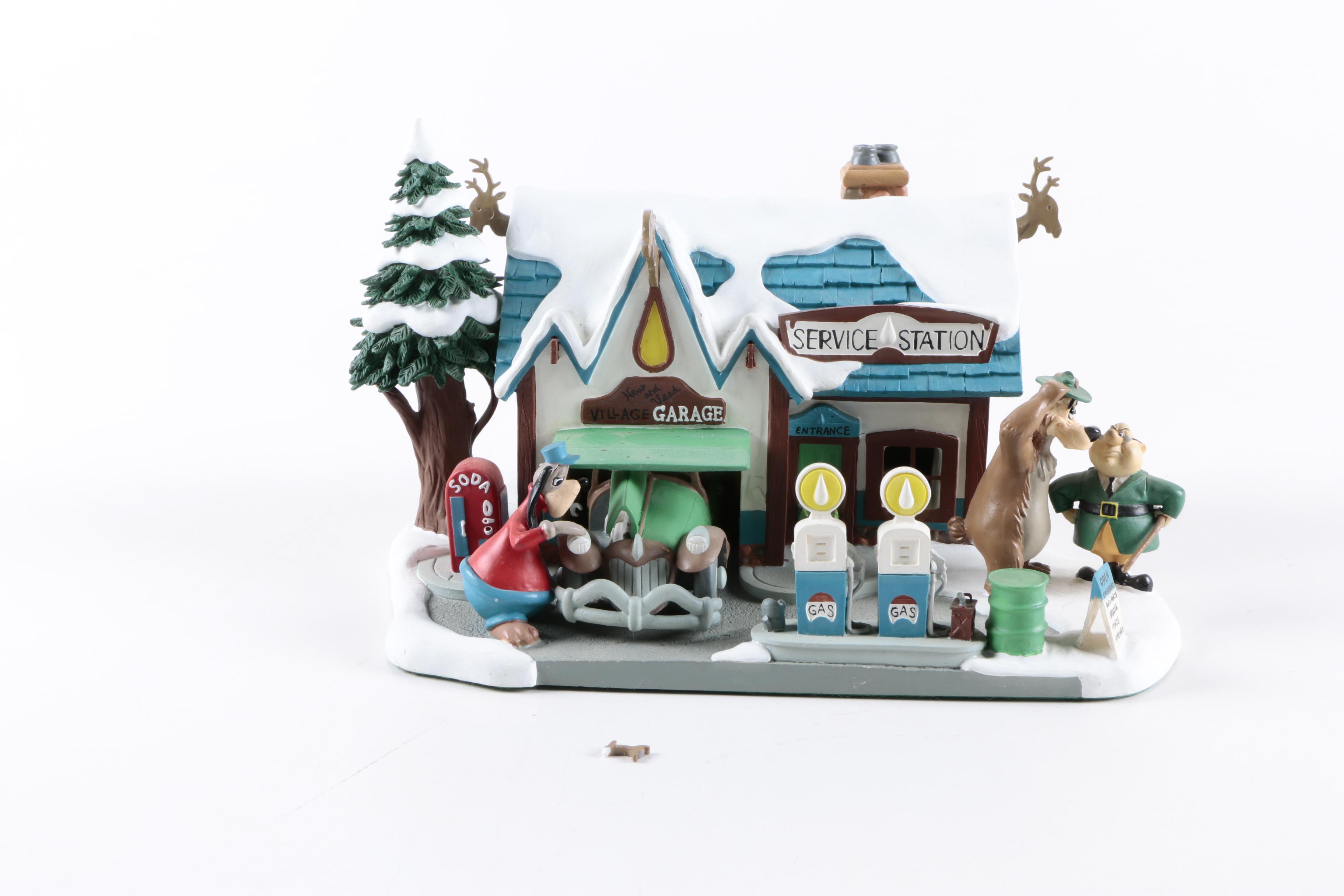 Disney Winter Wonderland "North Pole Service Station"