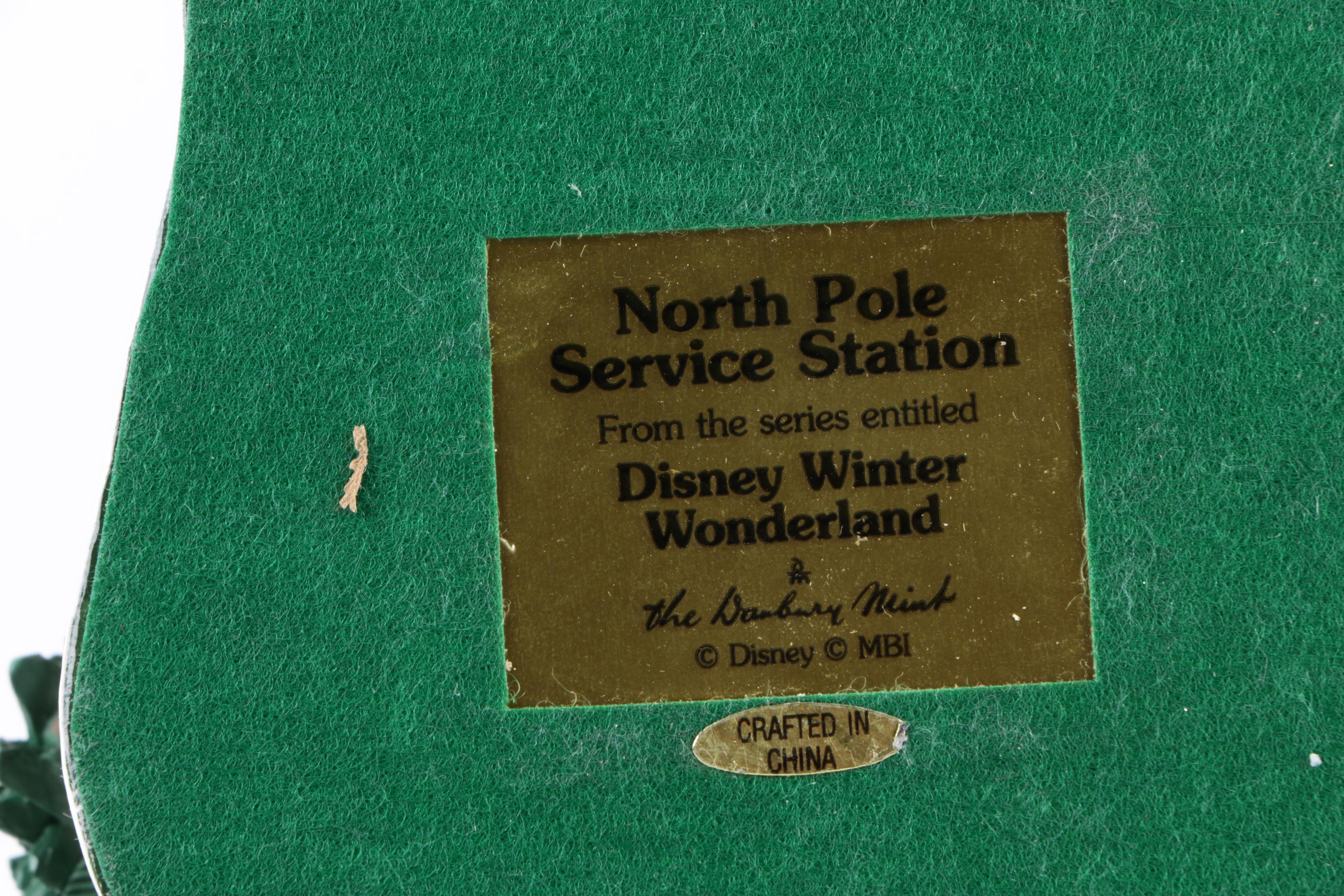 Disney Winter Wonderland "North Pole Service Station"