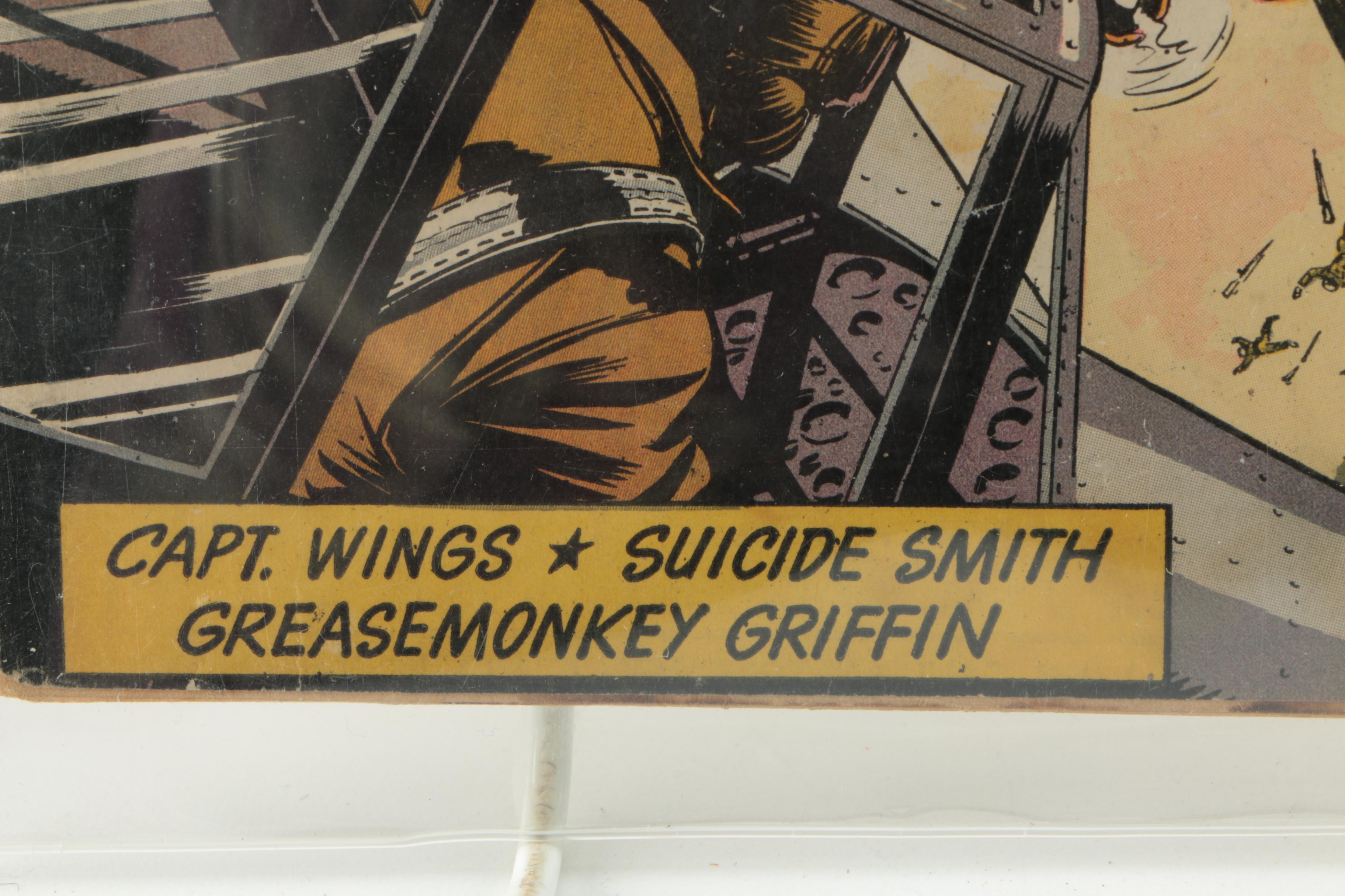 1943 World War II Comic Book "Wings Comics" #40 by Fiction House