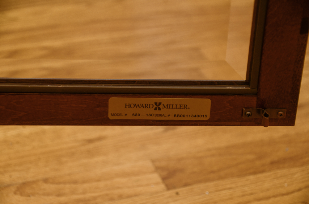 Howard Miller Collectors Cabinet