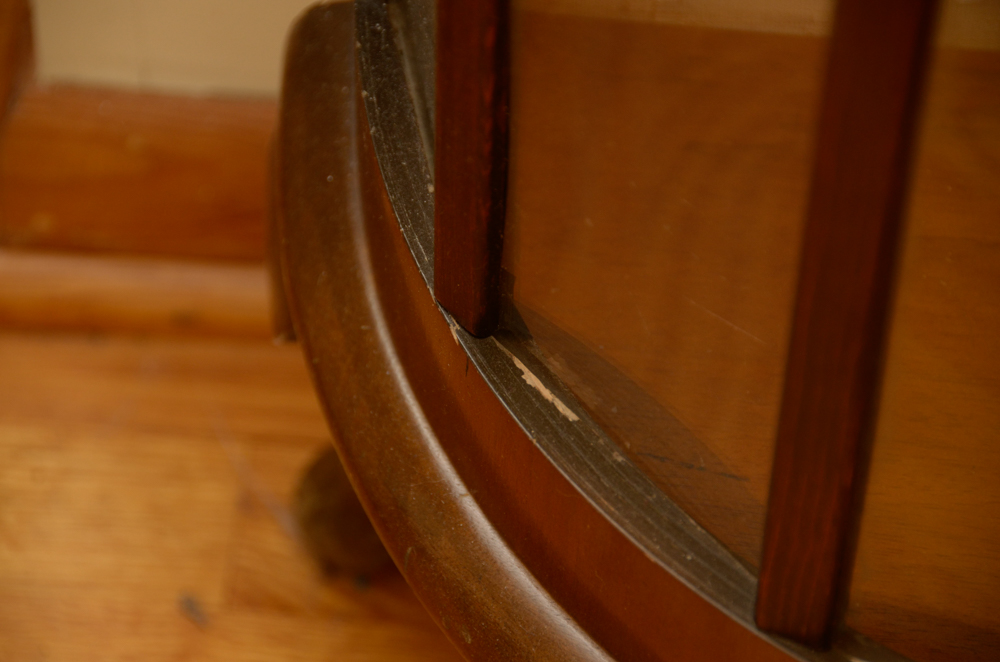 Vintage Art Deco Style Lighted Vitrine