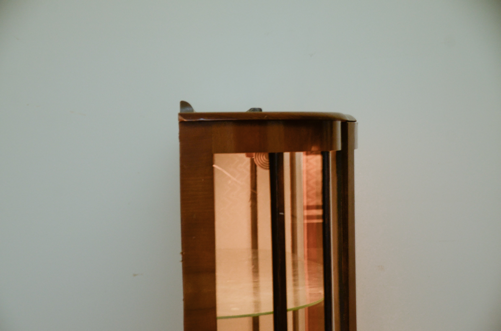 Vintage Art Deco Style Lighted Vitrine