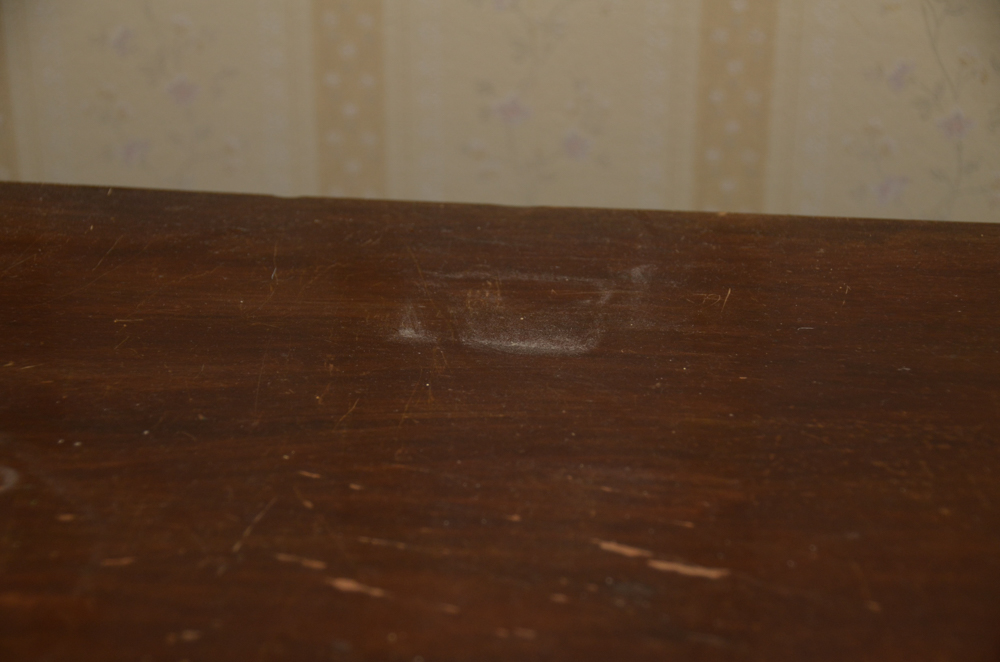 Vintage English Art Deco Walnut Display Cabinet