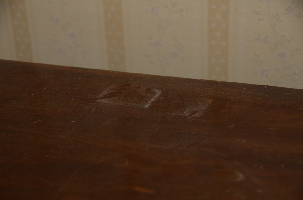 Vintage English Art Deco Walnut Display Cabinet