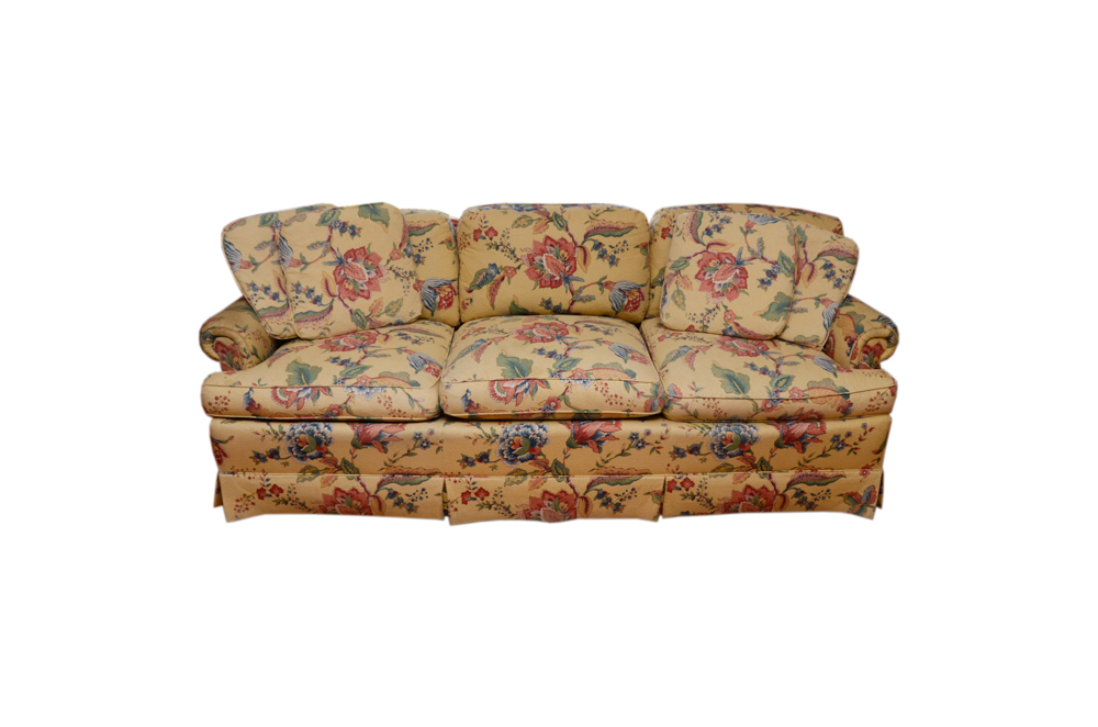 Vintage "Sovereign Upholstery" Sofa by Hickory Chair