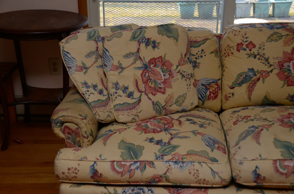 Vintage "Sovereign Upholstery" Sofa by Hickory Chair