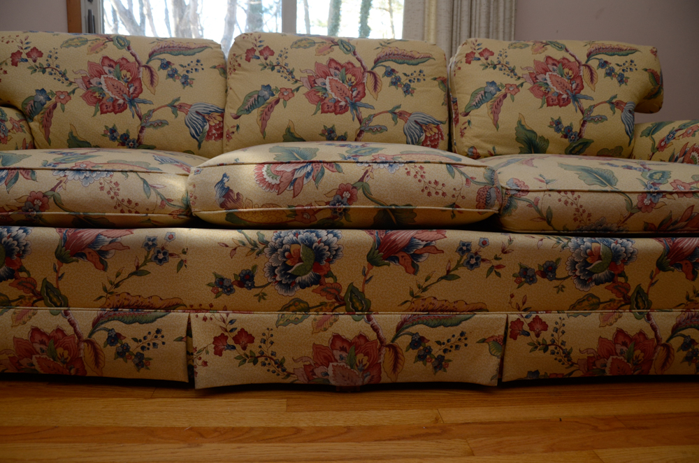 Vintage "Sovereign Upholstery" Sofa by Hickory Chair