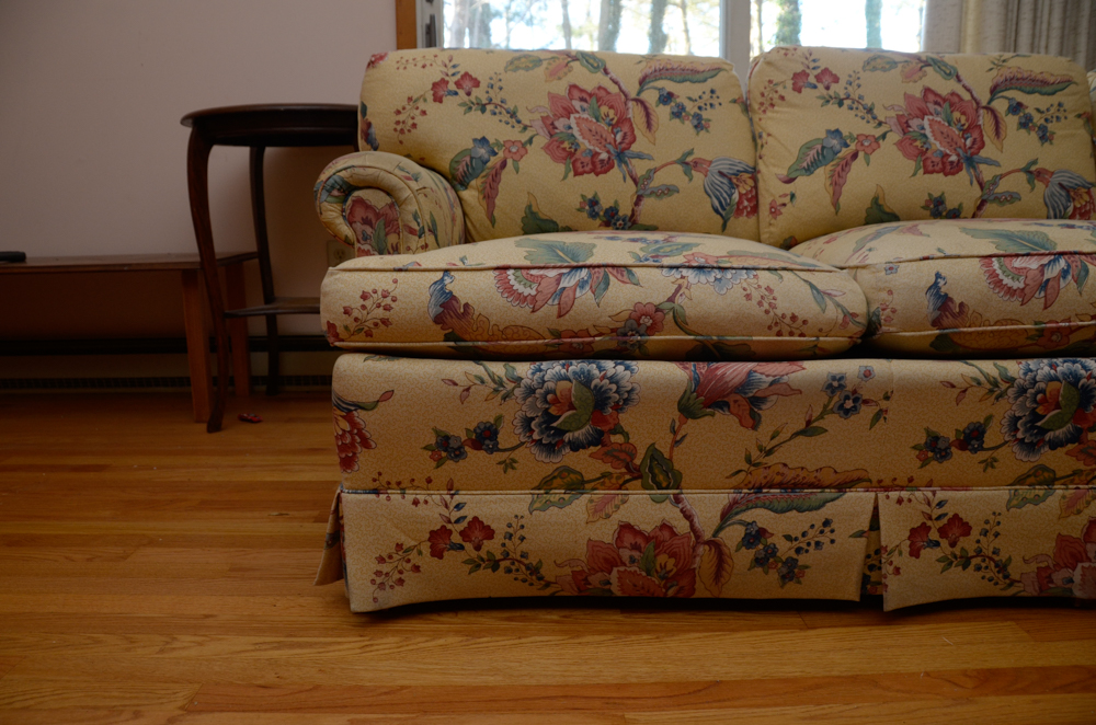 Vintage "Sovereign Upholstery" Sofa by Hickory Chair