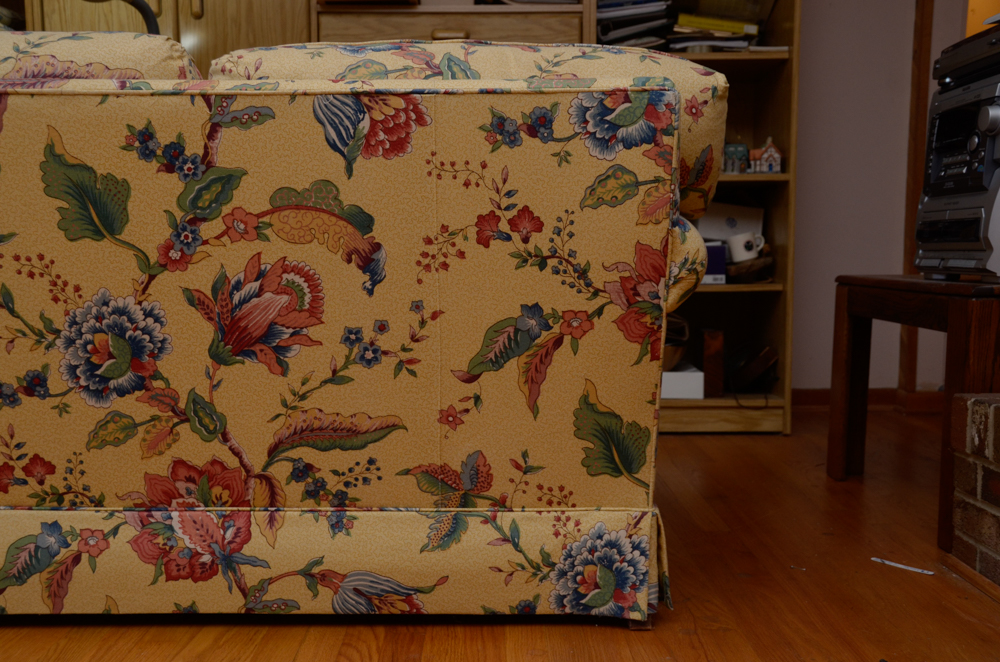 Vintage "Sovereign Upholstery" Sofa by Hickory Chair