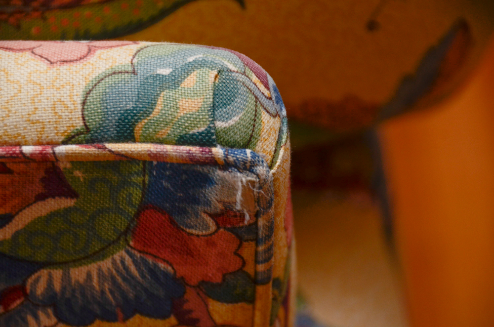 Vintage "Sovereign Upholstery" Sofa by Hickory Chair