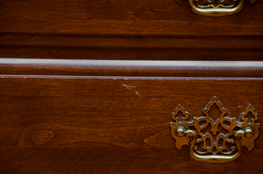 Vintage Chippendale Style Nightstands and Entertainment Console