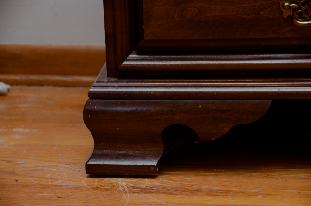 Vintage Chippendale Style Nightstands and Entertainment Console