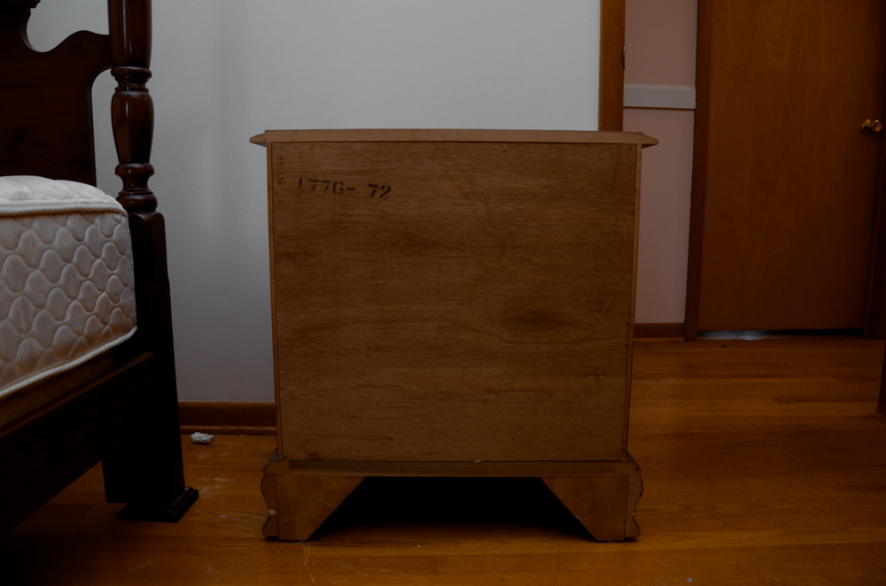 Vintage Chippendale Style Nightstands and Entertainment Console