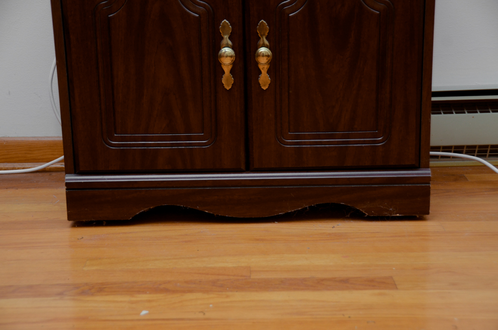 Vintage Chippendale Style Nightstands and Entertainment Console