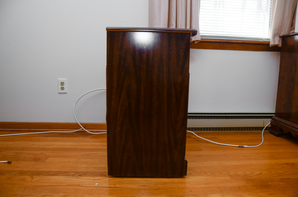 Vintage Chippendale Style Nightstands and Entertainment Console