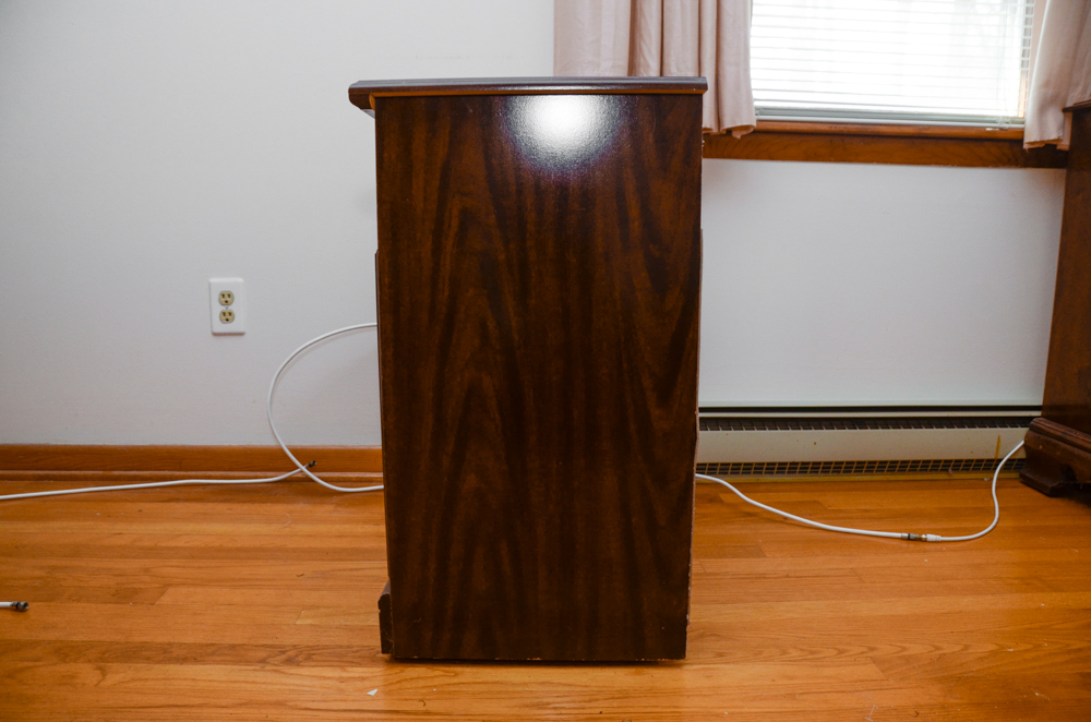 Vintage Chippendale Style Nightstands and Entertainment Console