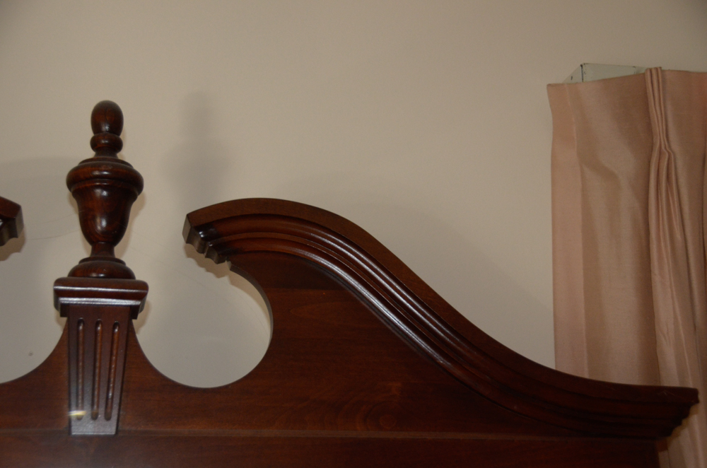 Federal Style Dresser with Mirror