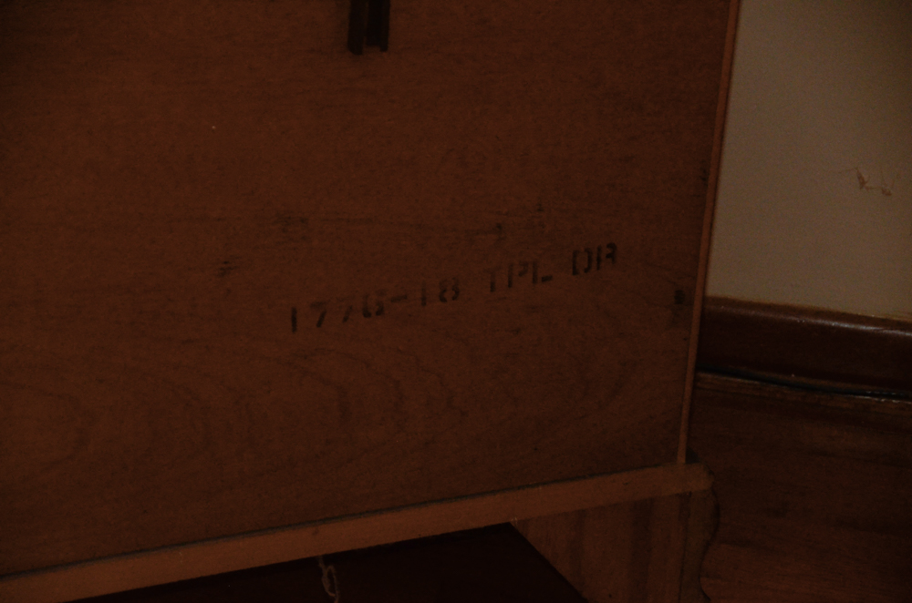 Federal Style Dresser with Mirror