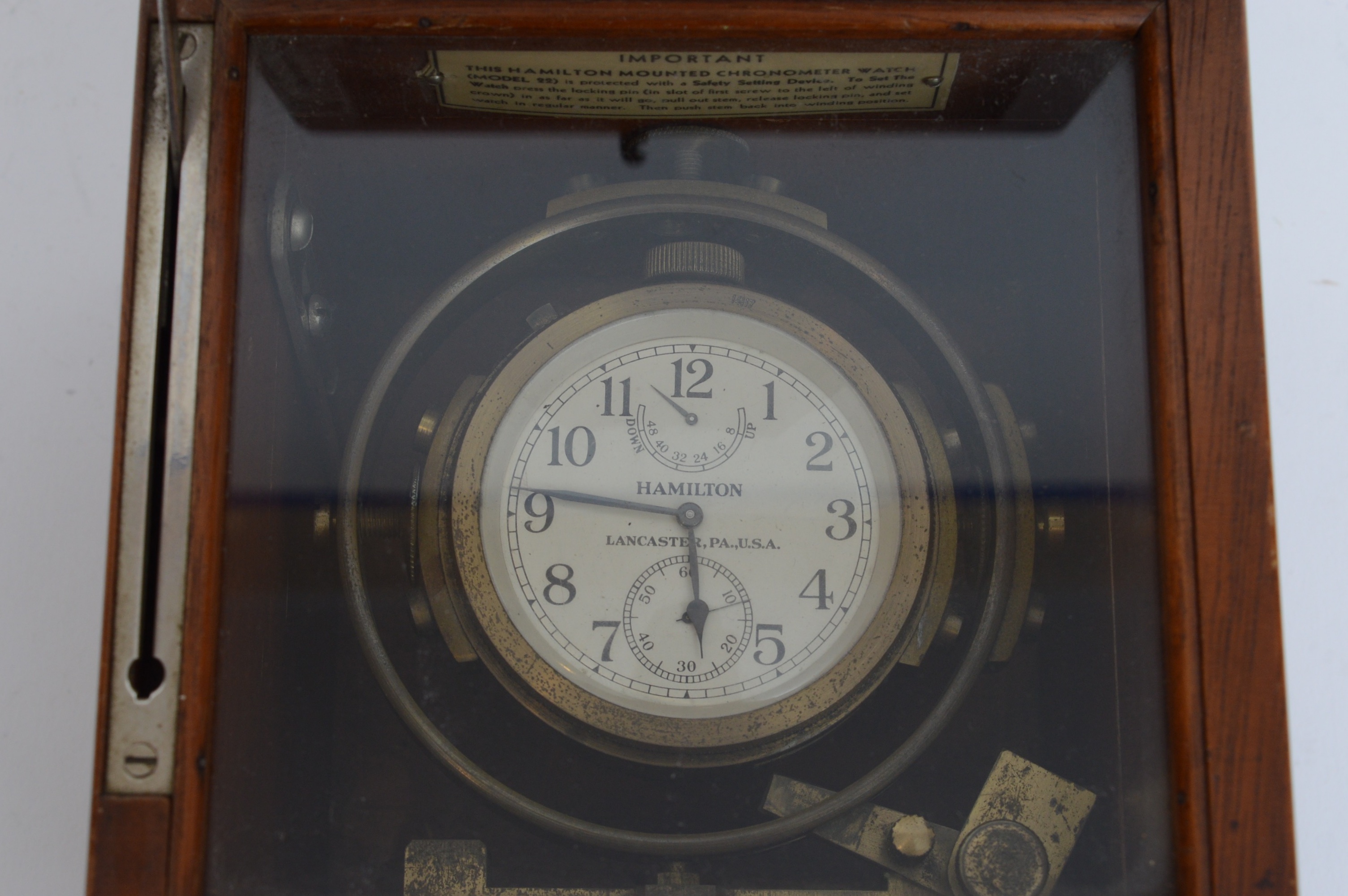 Hamilton 21 Jewel Chronometer