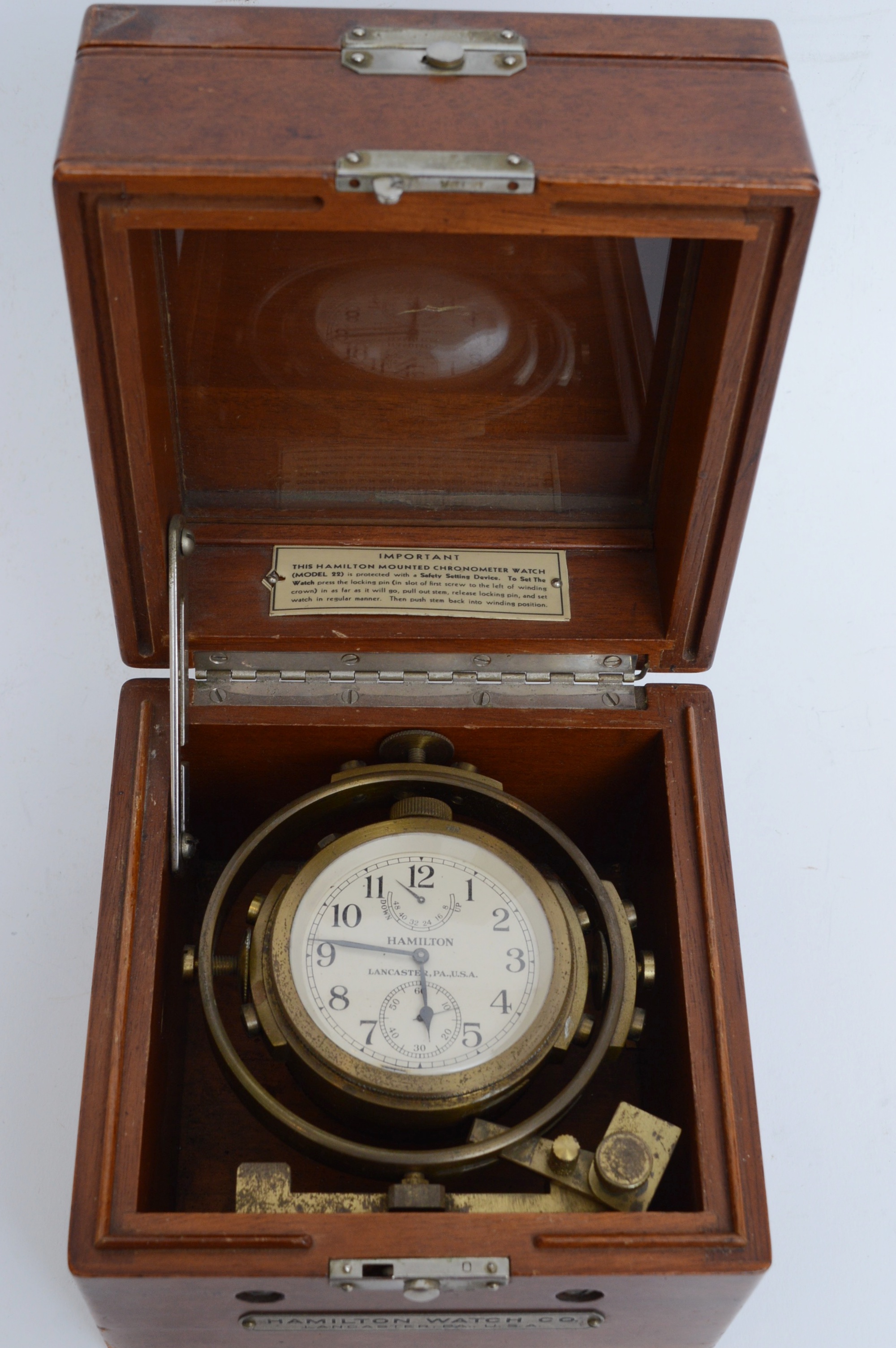 Hamilton 21 Jewel Chronometer