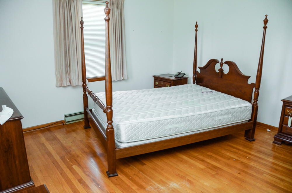 Federal Style King Size Bed Frame