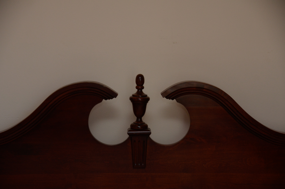 Federal Style King Size Bed Frame