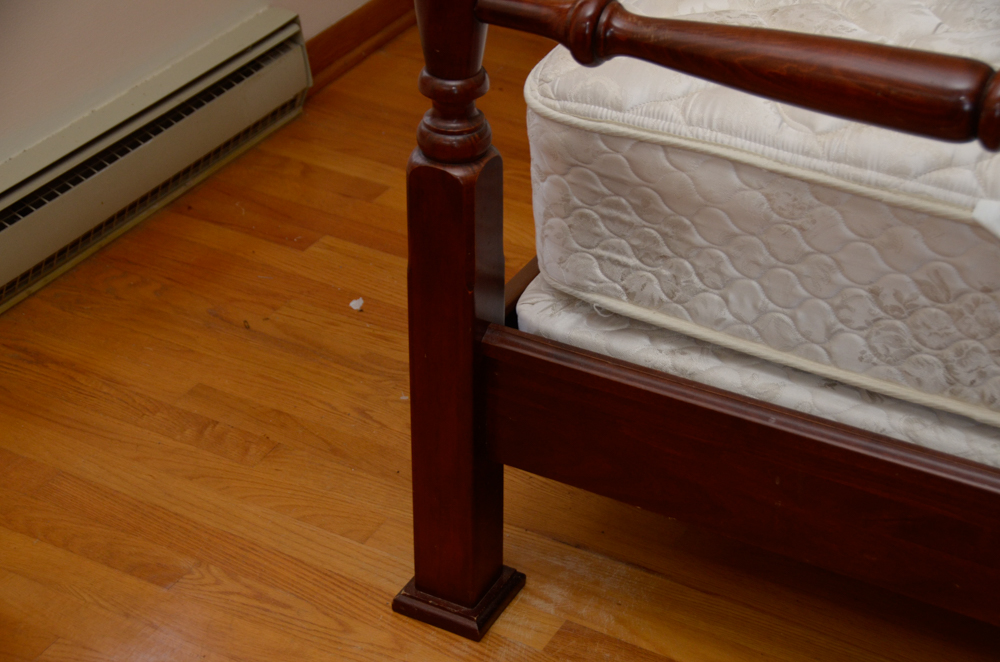 Federal Style King Size Bed Frame