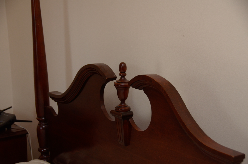 Federal Style King Size Bed Frame