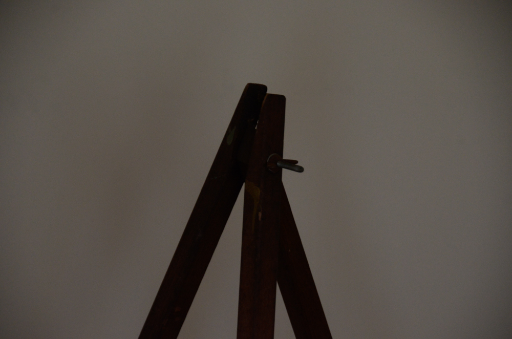 Set of Four Vintage Wooden Easels Including Anco Bilt