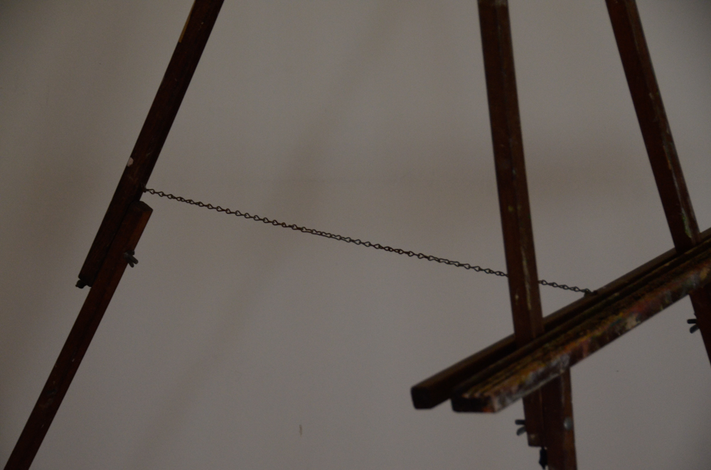 Set of Four Vintage Wooden Easels Including Anco Bilt