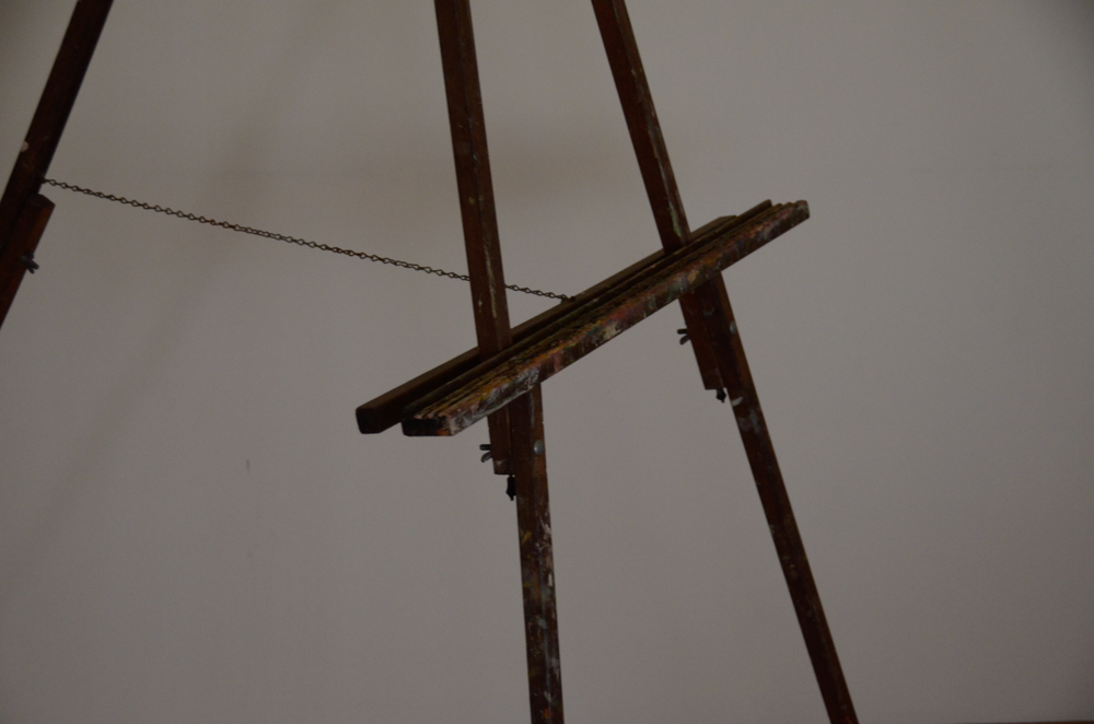 Set of Four Vintage Wooden Easels Including Anco Bilt