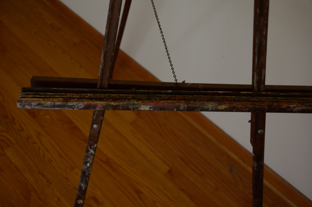 Set of Four Vintage Wooden Easels Including Anco Bilt