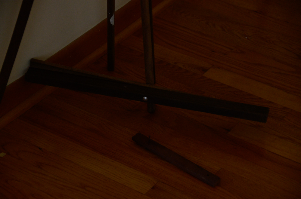 Set of Four Vintage Wooden Easels Including Anco Bilt