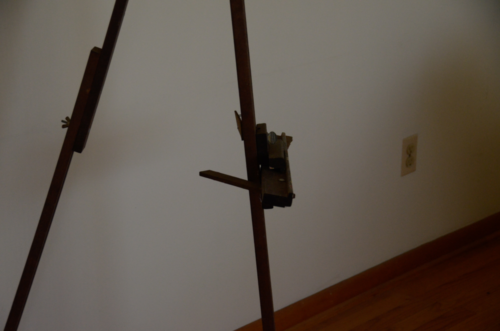 Set of Four Vintage Wooden Easels Including Anco Bilt