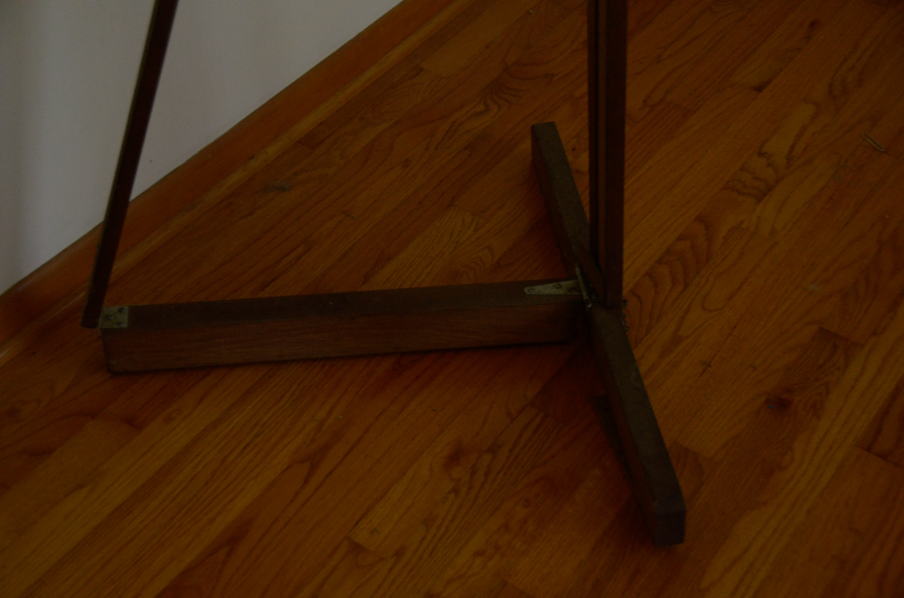 Set of Four Vintage Wooden Easels Including Anco Bilt