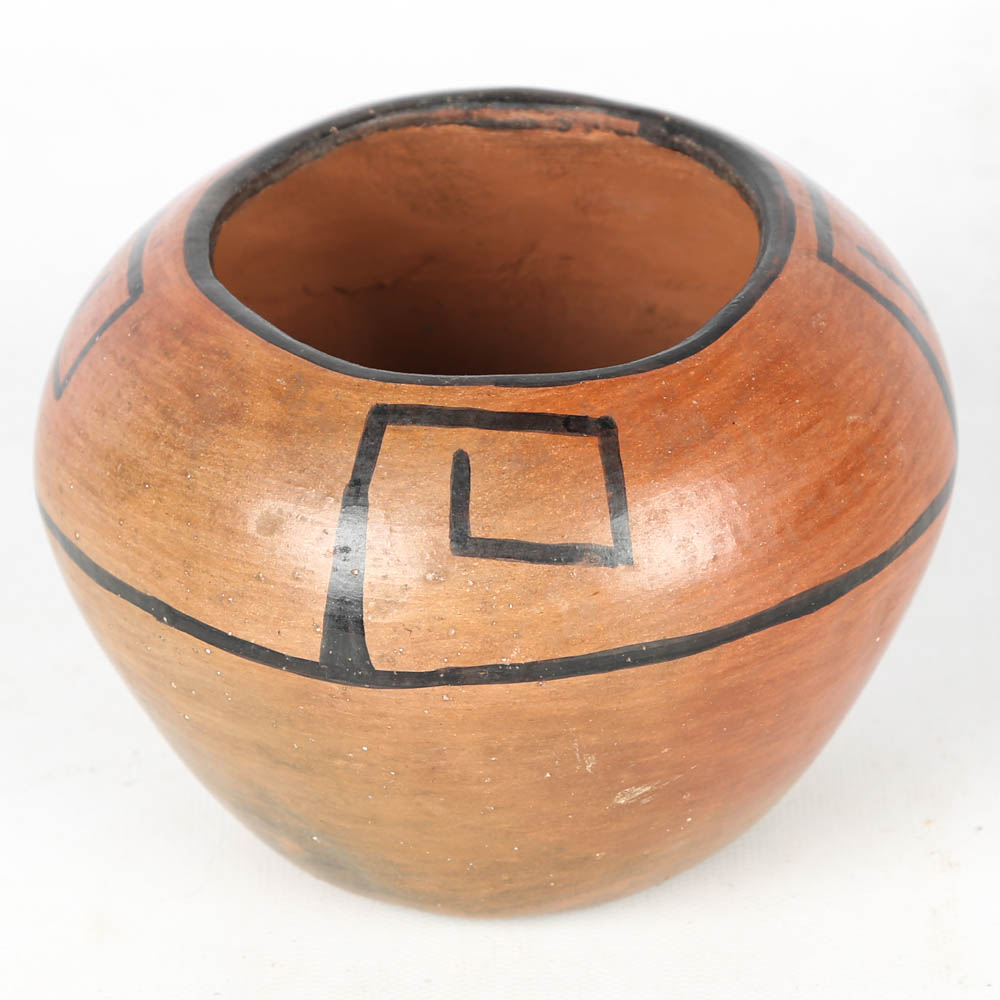 Vintage Southwestern Native American Maricopa Pottery by Pearl Norris