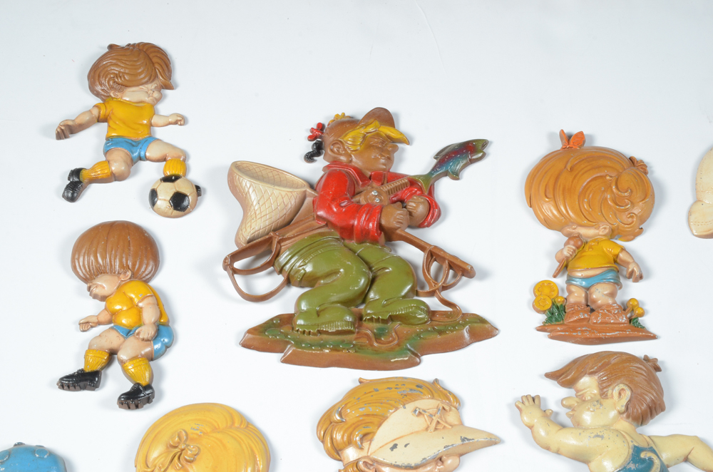 1979 "Sexton Company" Metal Wall Plaques