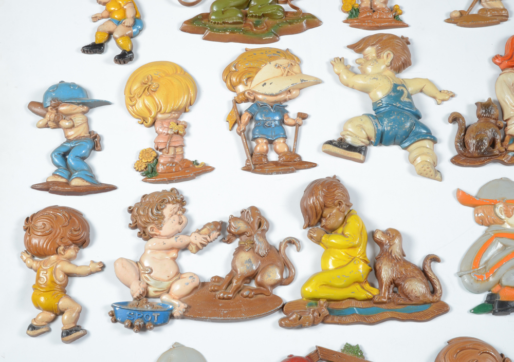 1979 "Sexton Company" Metal Wall Plaques