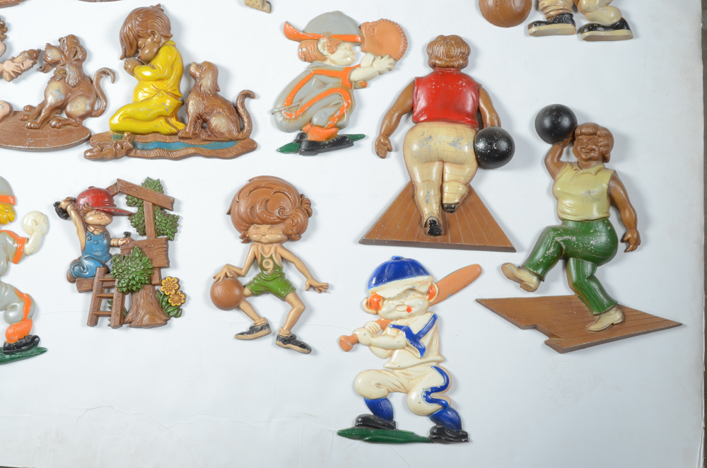 1979 "Sexton Company" Metal Wall Plaques