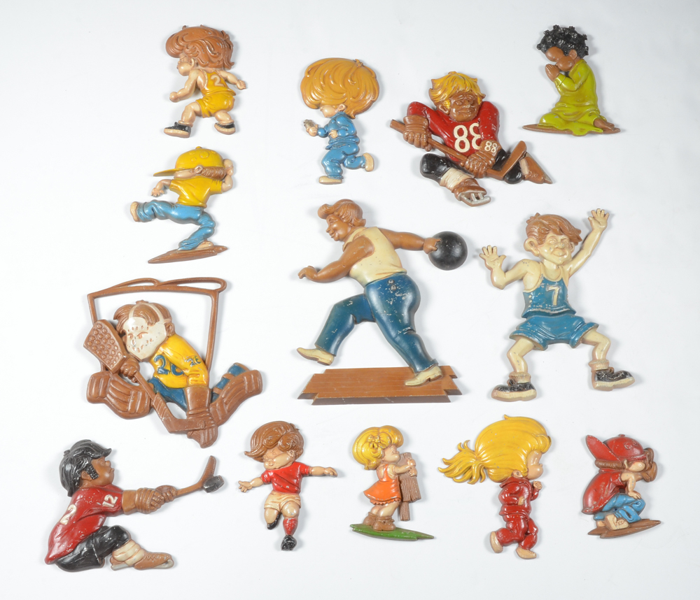 1979 "Sexton Company" Metal Wall Plaques