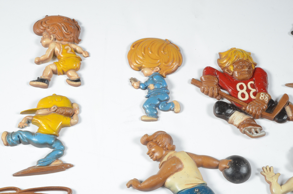 1979 "Sexton Company" Metal Wall Plaques