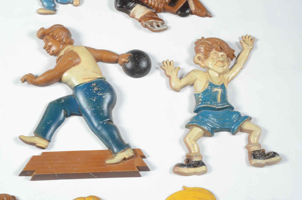 1979 "Sexton Company" Metal Wall Plaques