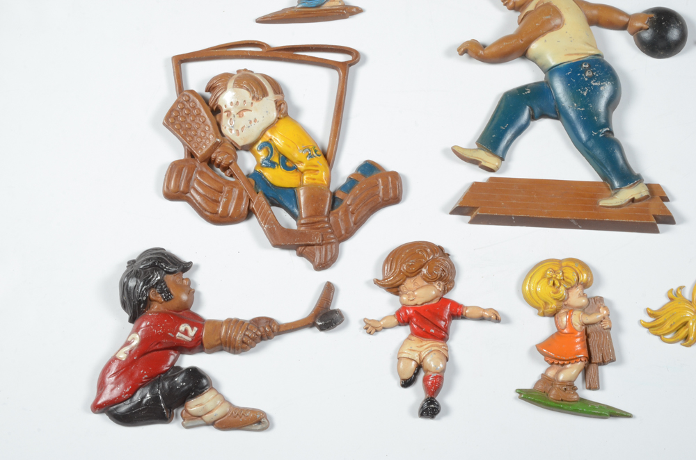 1979 "Sexton Company" Metal Wall Plaques