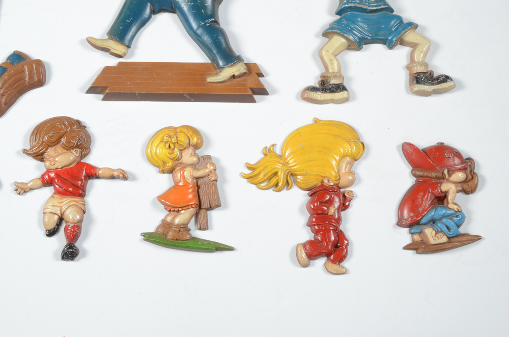 1979 "Sexton Company" Metal Wall Plaques