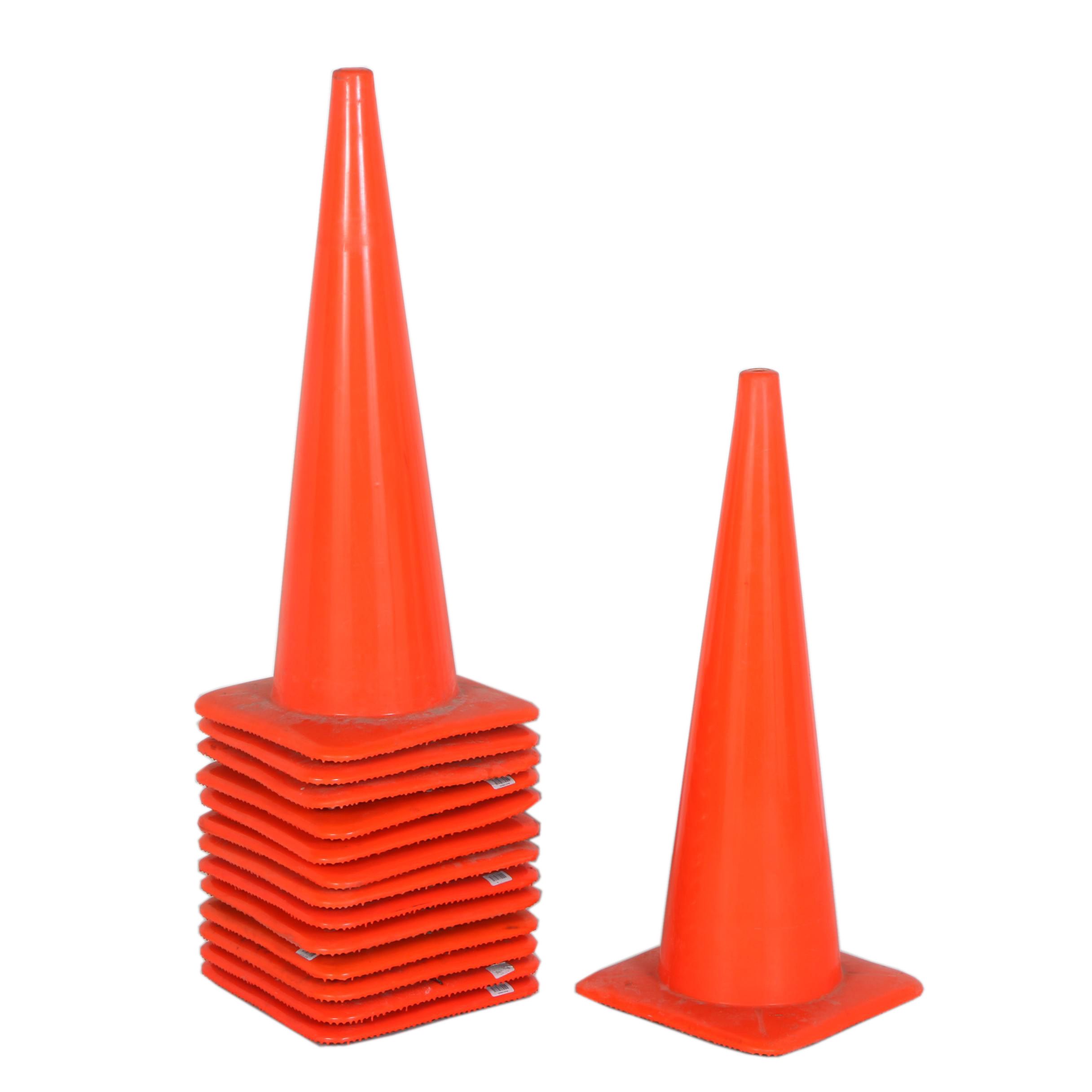 Tall Safety Traffic Cones